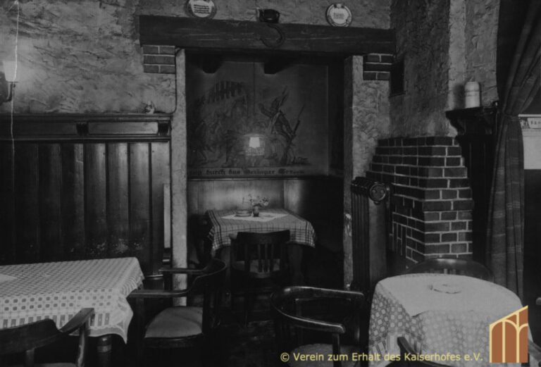 Braustübel mit Sitzecke